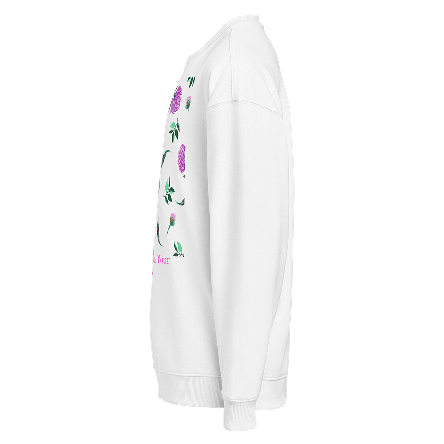 Floral Storyteller Organic Sweatshirt product image (3)