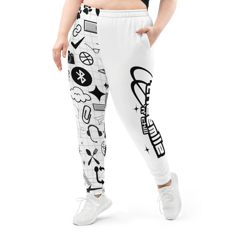 TheeMlle'N'Chill - All Over Print Joggers product image (3)