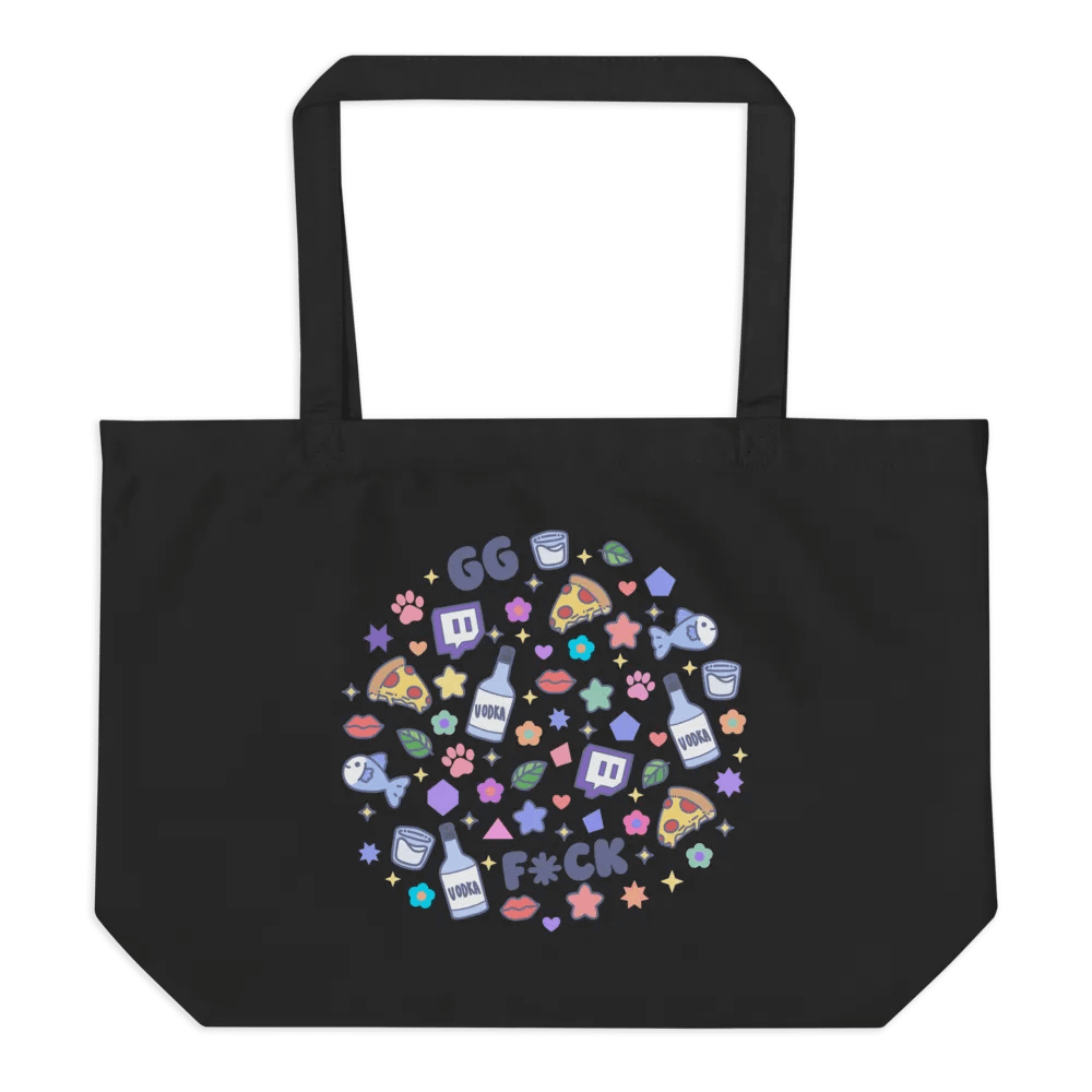 MissMeowTV Logo + Art Tote product image (2)