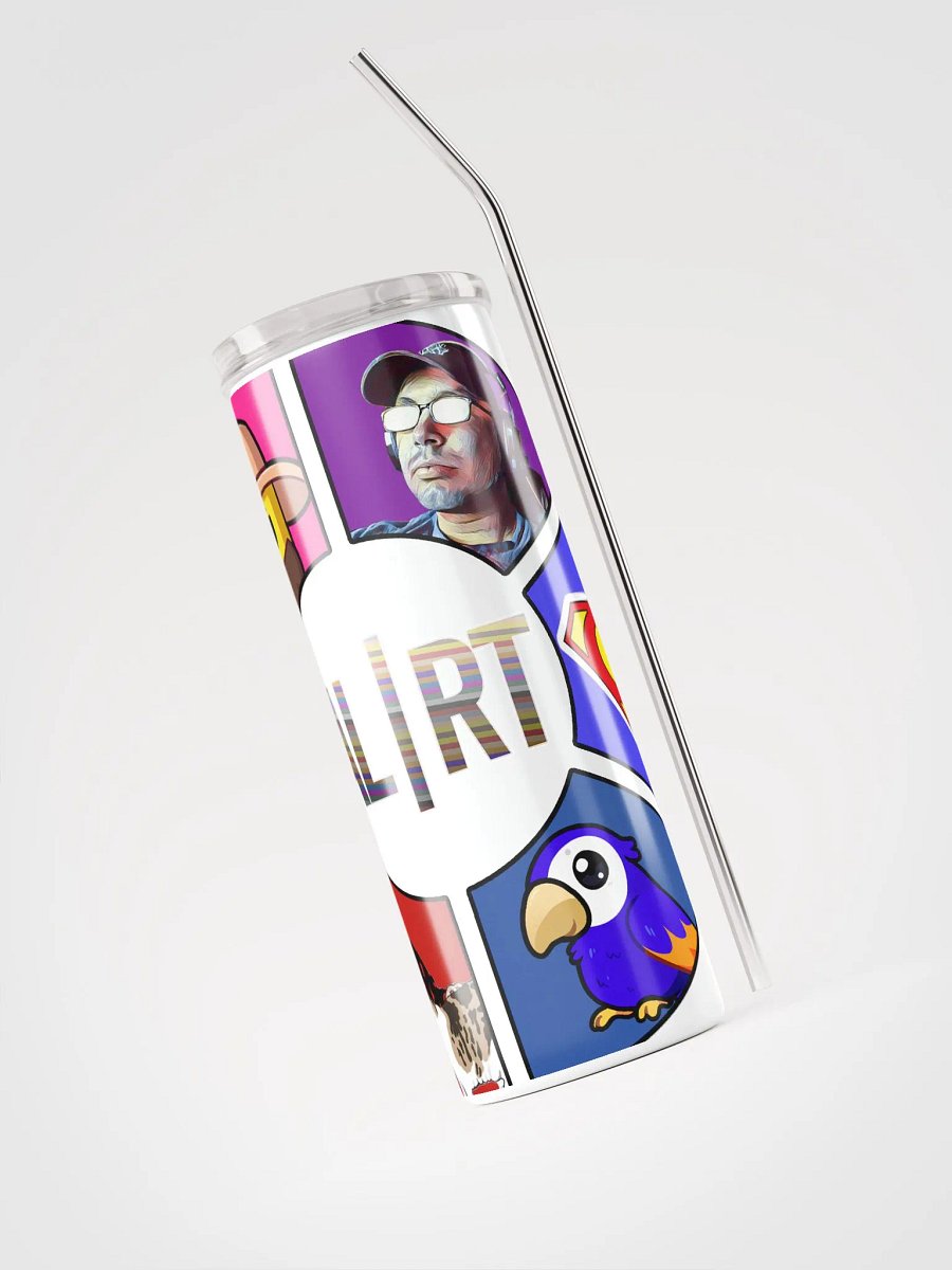 ALRT Stainless Steel Tumbler with Straw product image (3)