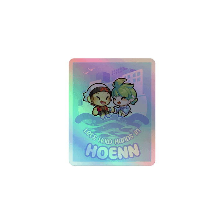 Let's Hold Hands in H Boys - Sticker product image (1)