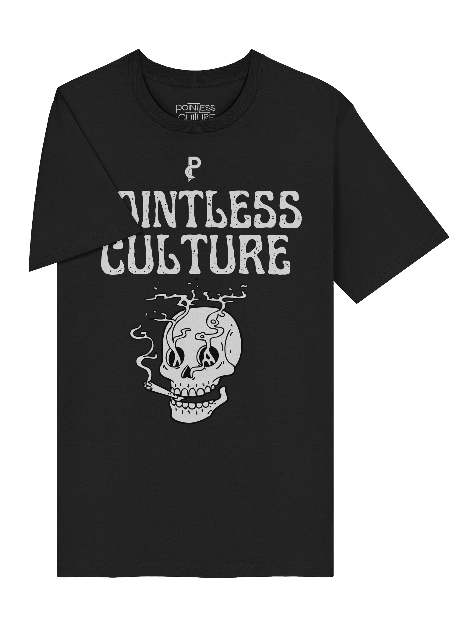 PC Smoking Skeleton Graphic Tee product image (5)