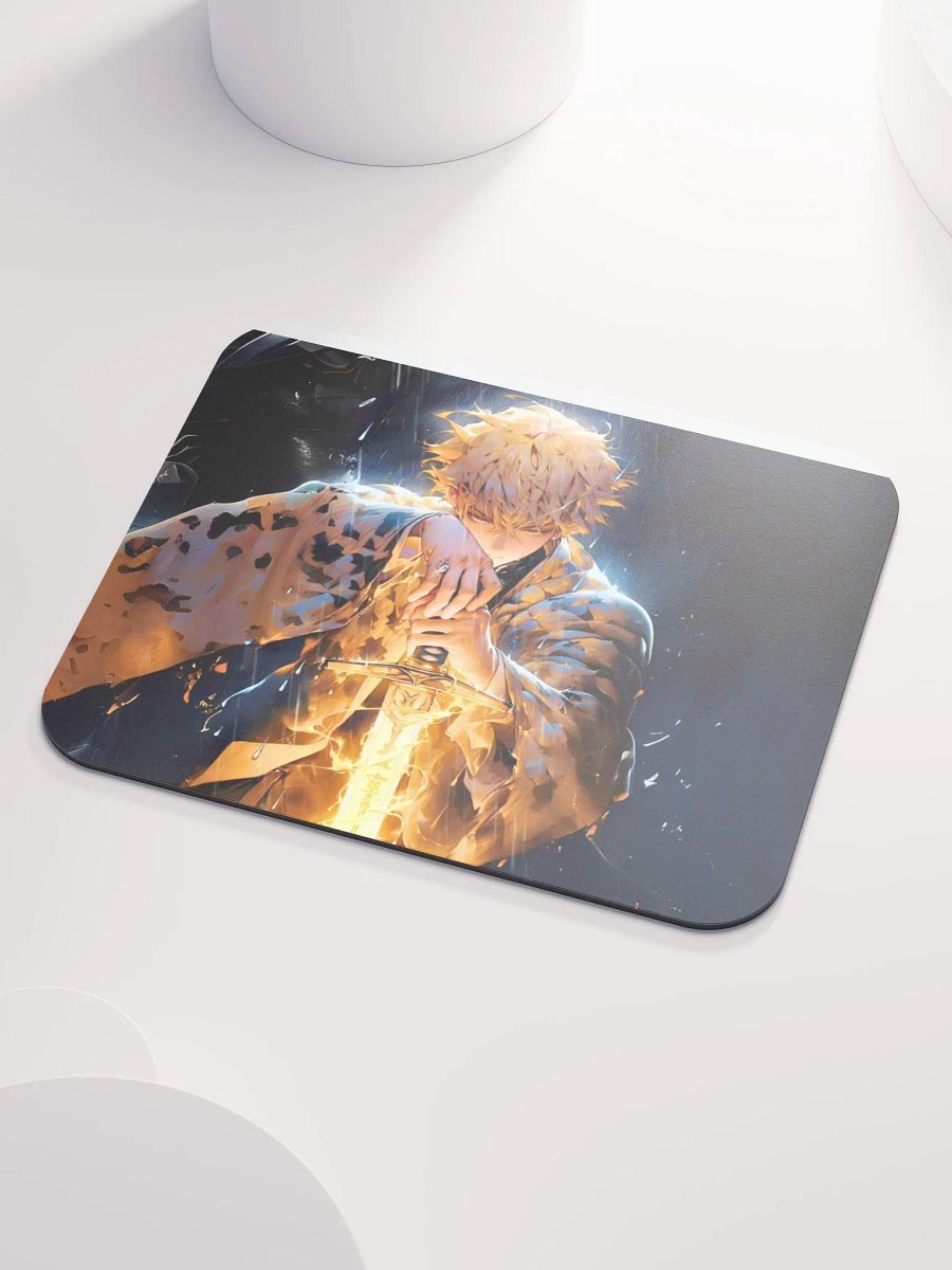 Mouse Mat, Gaming Mouse Pad, Non-Slip Rubber Base, Waterproof Surface, Premium-Textured, Compatible with Laser and Optical Mice product image (3)