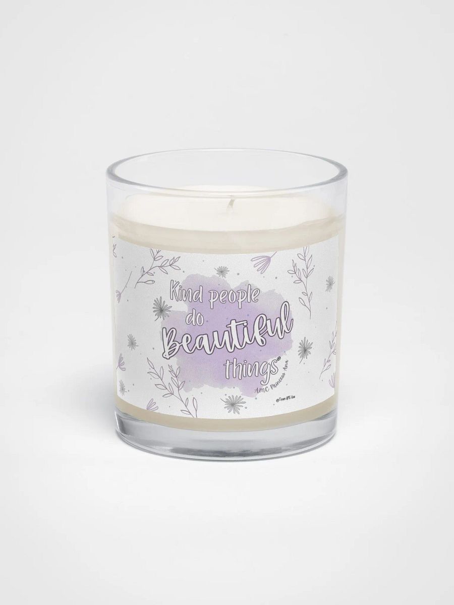 KPDBT - White/Purple candle product image (1)