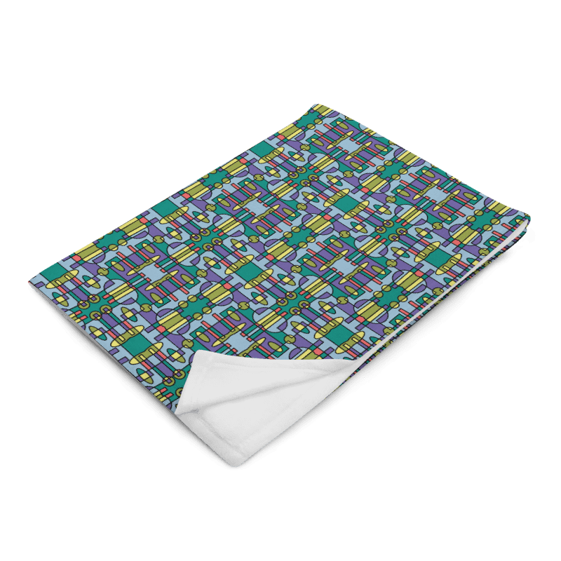 Whimsical Circus Tent - Throw Blanket product image (1)