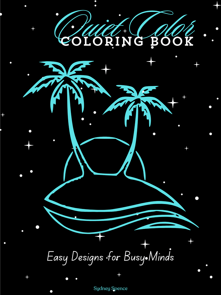Stress Less: Adult Coloring Book 100 Printable Simple Coloring Pages product image (1)