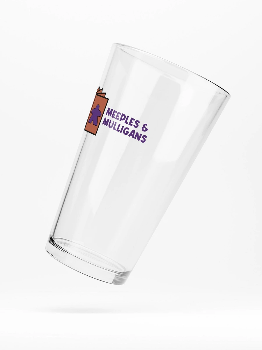 Meeples & Mulligans the (not quite) Pint Glass! product image (5)