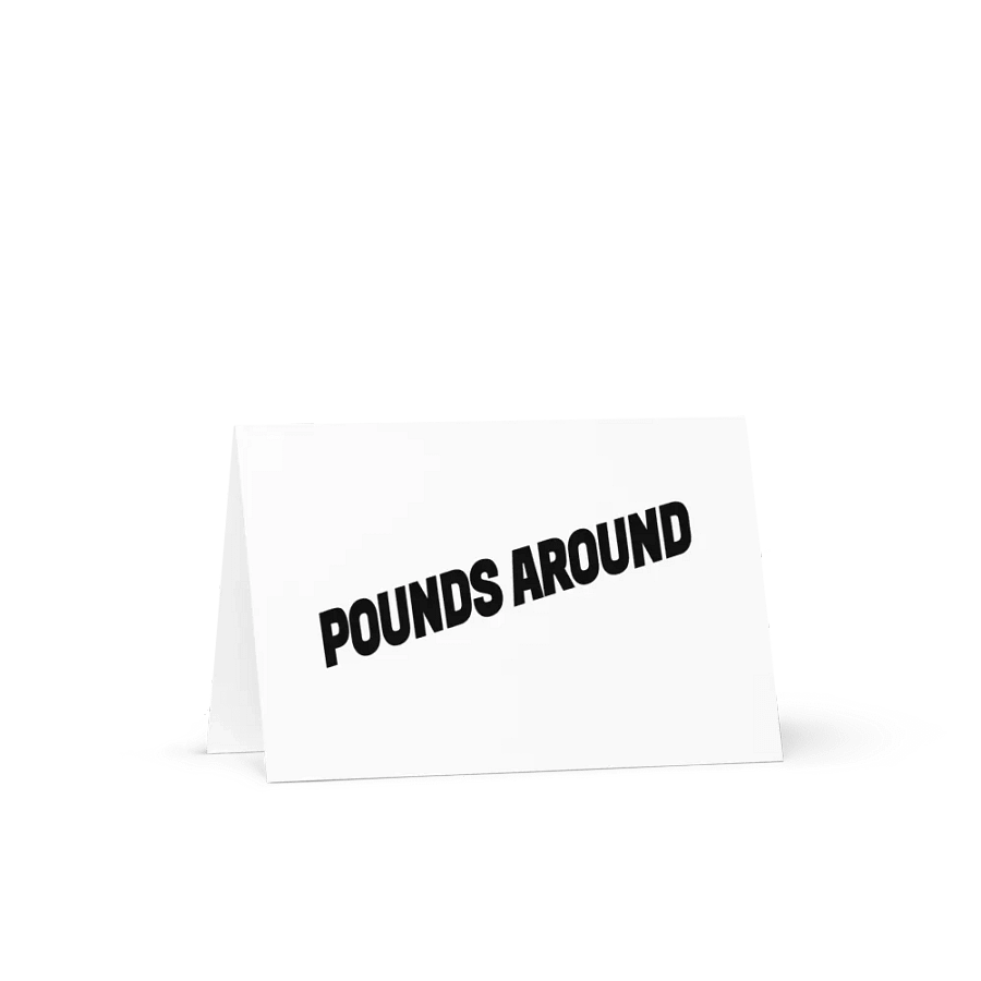 POUNDS AROUND GIFT CARD product image (1)