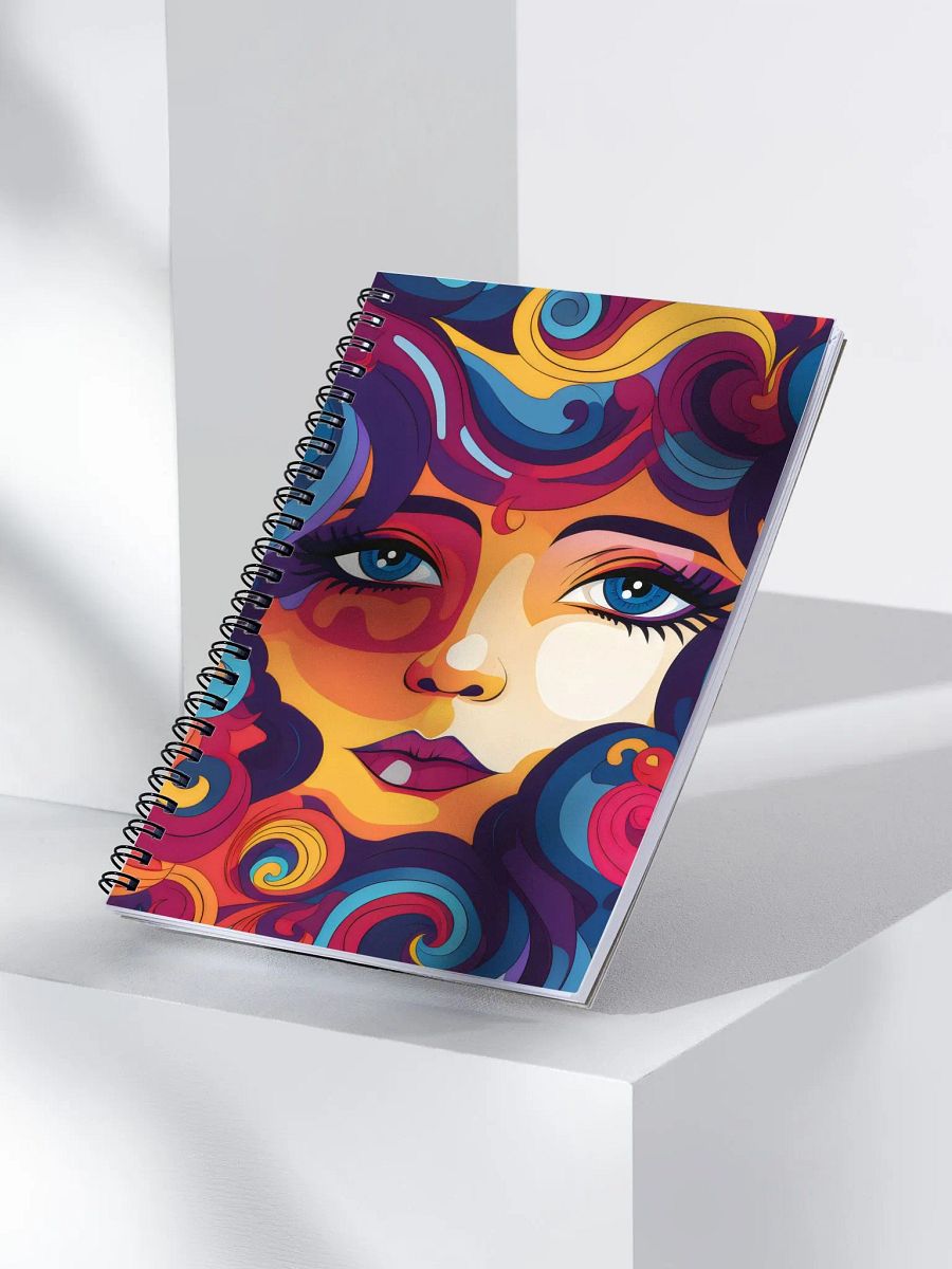 Psychedelic Beauty Spiral Notebook product image (3)