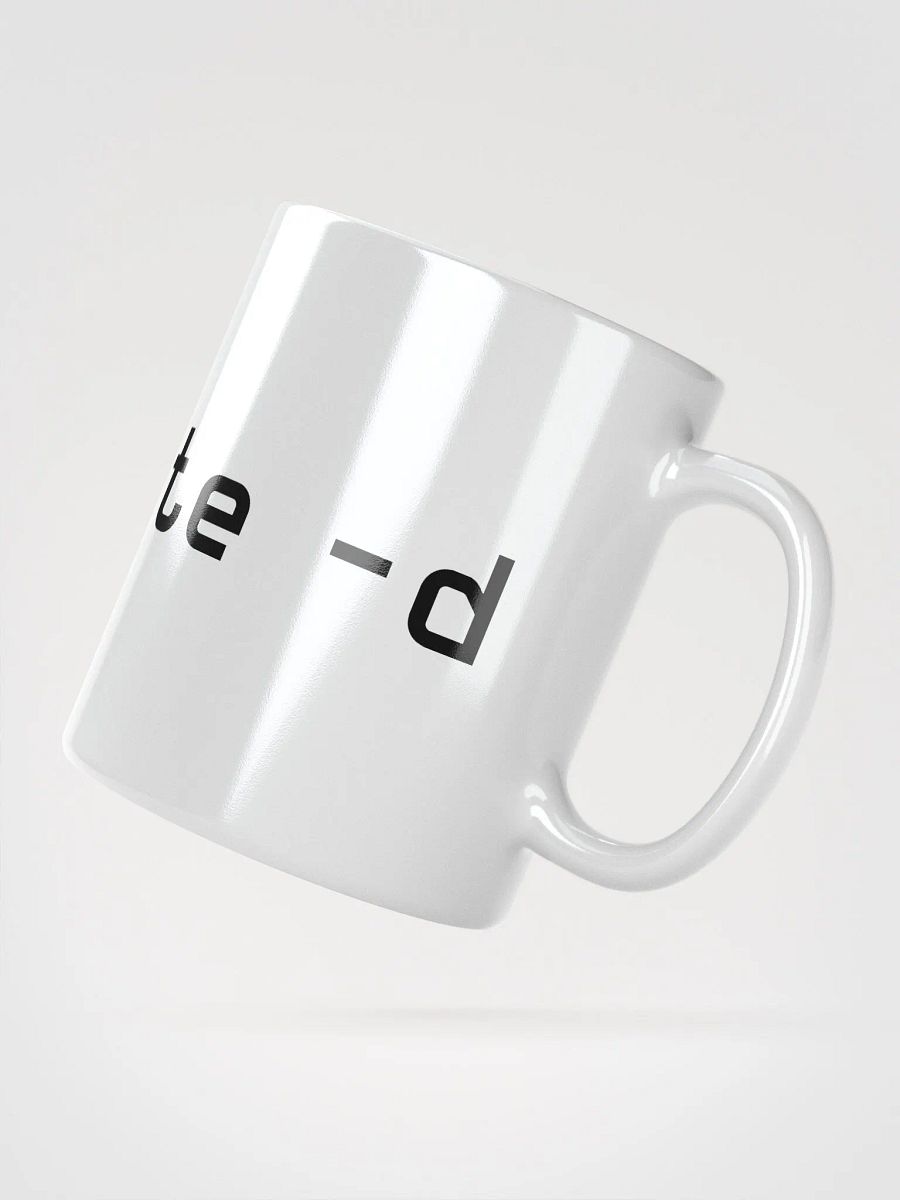 caffeinate -d mug - 100% ceramic product image (2)