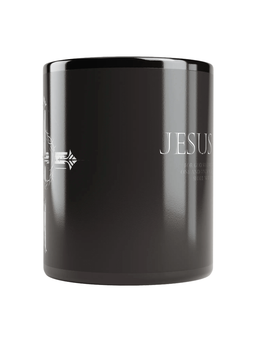 Jesus is King Black Mug product image (10)