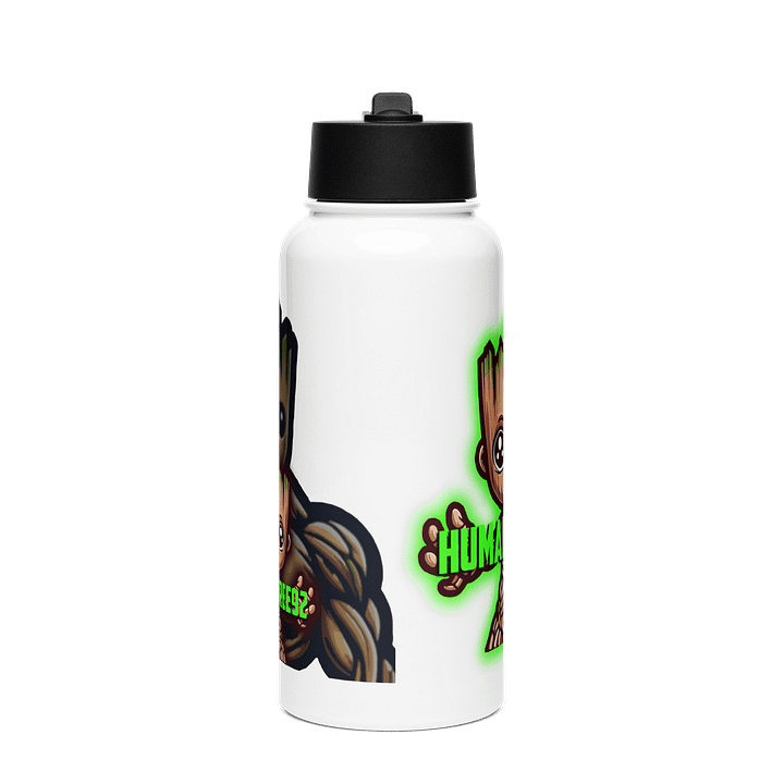 Stainless Steel Water Bottle with a Straw Lid Group product image (1)