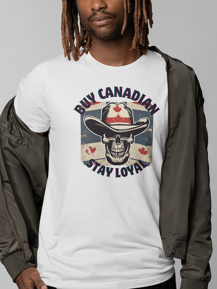 Canadian Cowboy Skull T-Shirt product image (1)