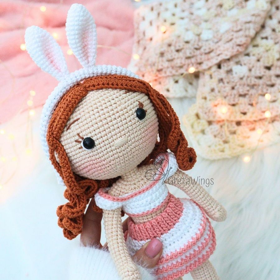 Amber on Easter Amigurumi Pattern (Digital Download) product image (10)