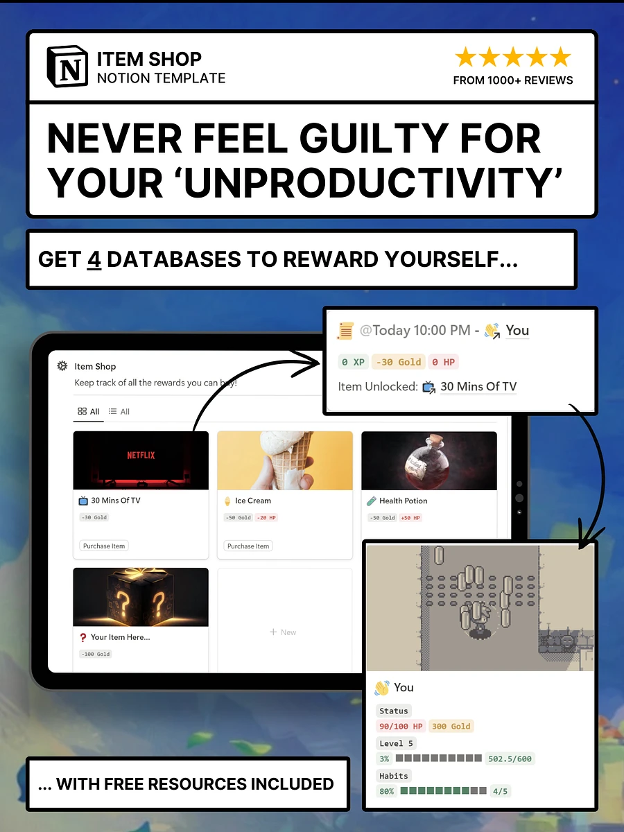 Item Shop Notion Template product image (1)