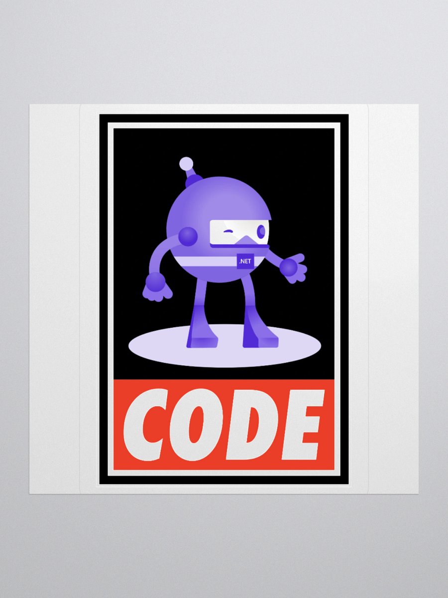 CODE C# - Sticker product image (1)