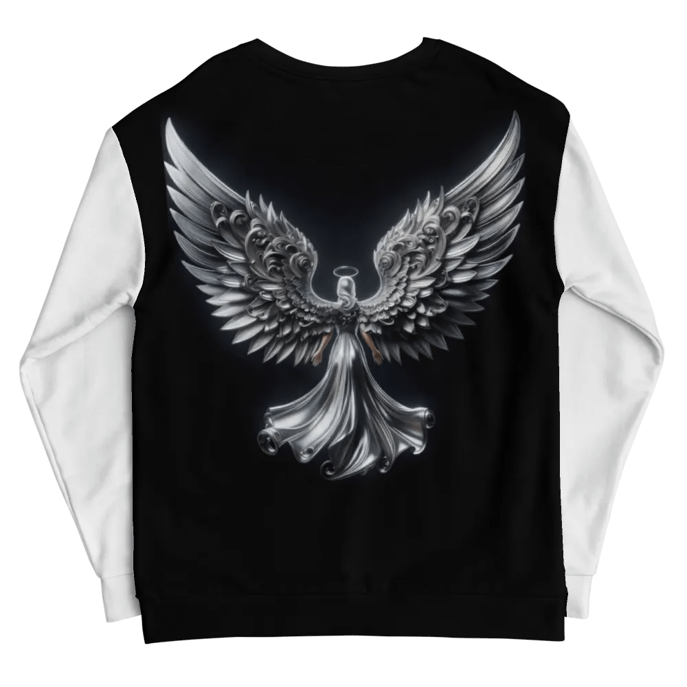A Silver Angel and Cross - Unisex Sweatshirt #8 product image (10)