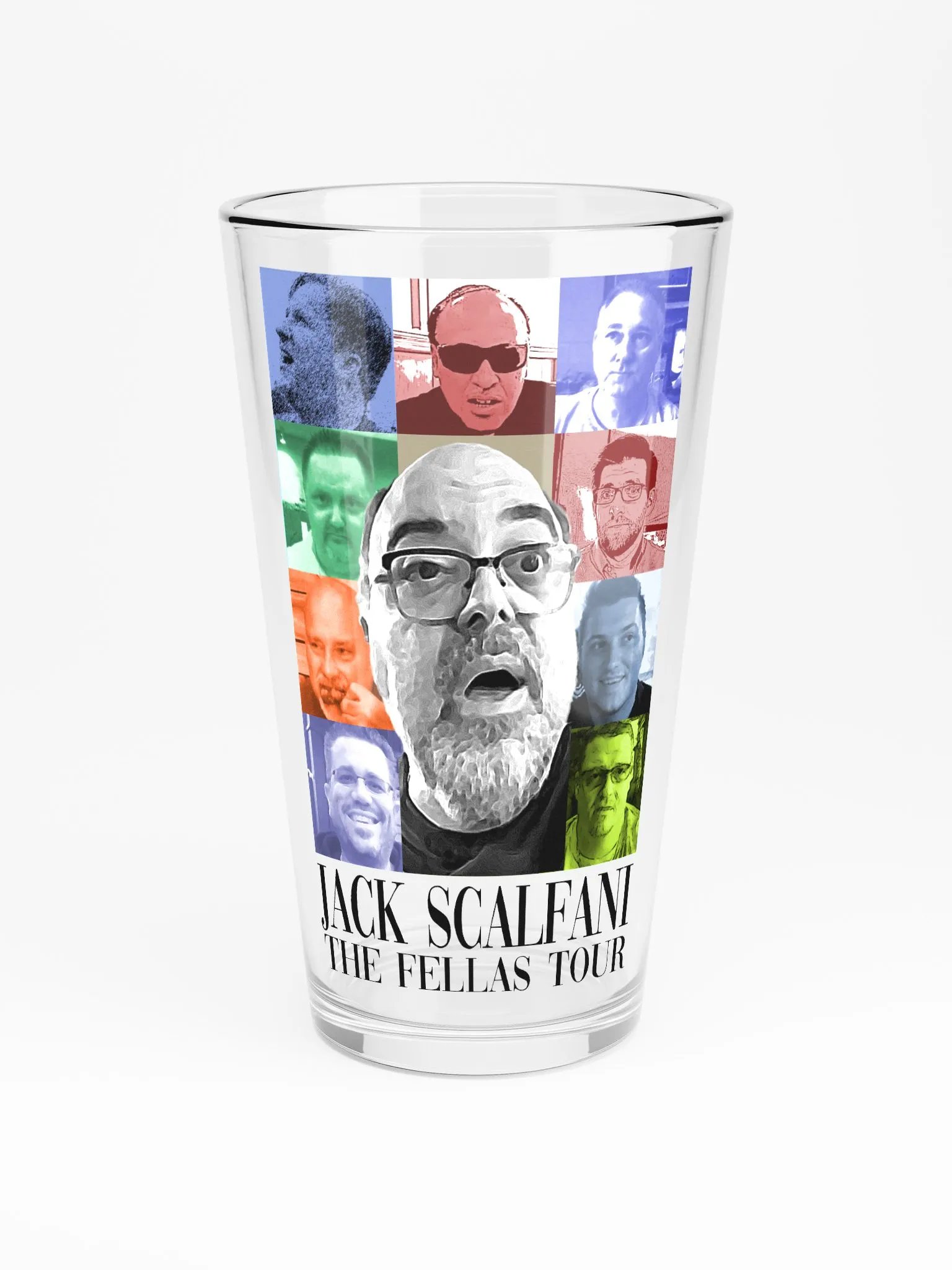 The Fellas Tour - 16 oz Pint Glass product image (3)