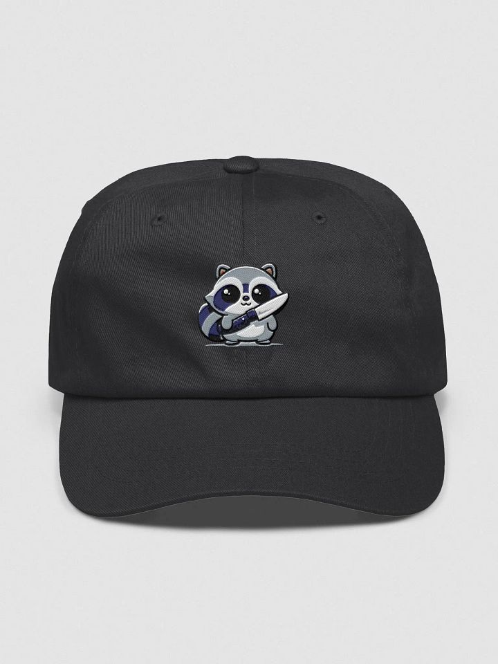 Cute Raccoon Knife Dad Hat product image (1)