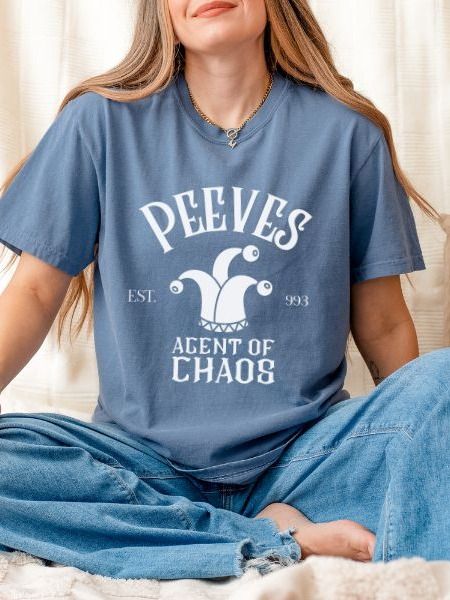 Peeves Ghost Vintage Minimalist Shirt product image (7)