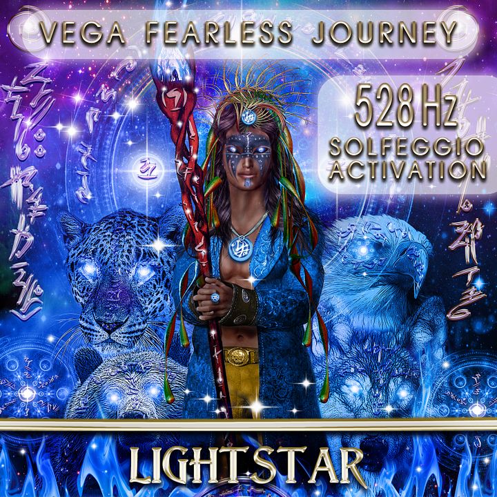 528 Hz Vega Fearless Journey Activation Music product image (1)