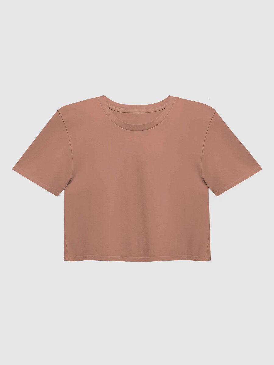 Plain Color Hazy Pink Crop Top product image (5)