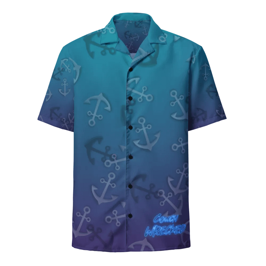 Button Up Anchor Blue product image (1)