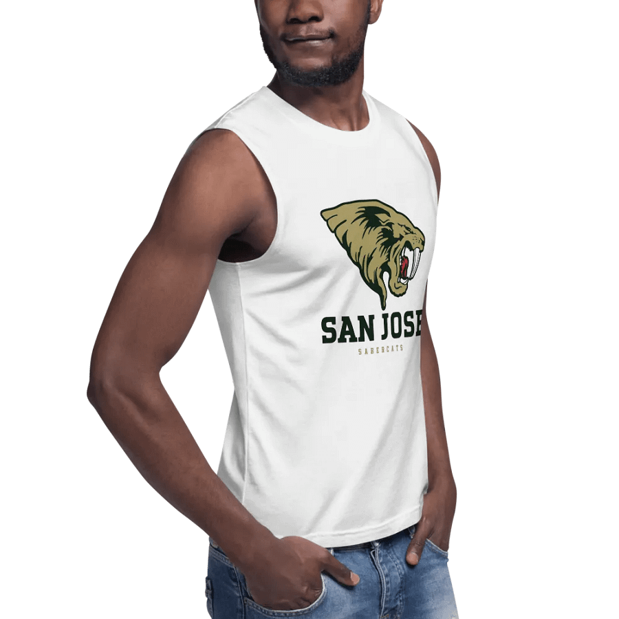 San Jose Sabercats Team Muscle T-Shirt product image (8)