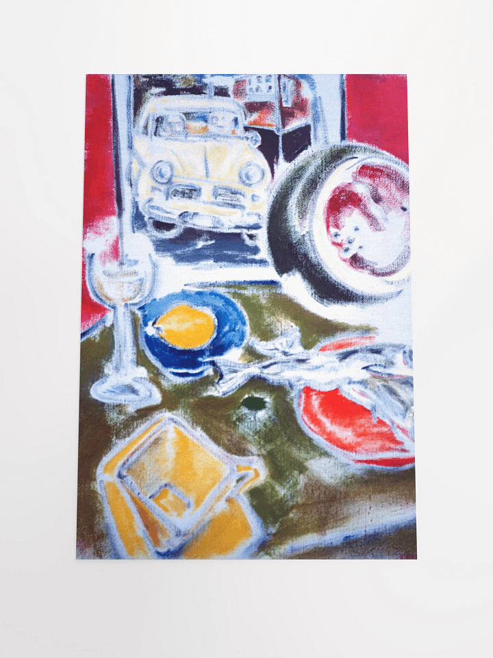 Still Life with Volvo (1987) print product image (2)