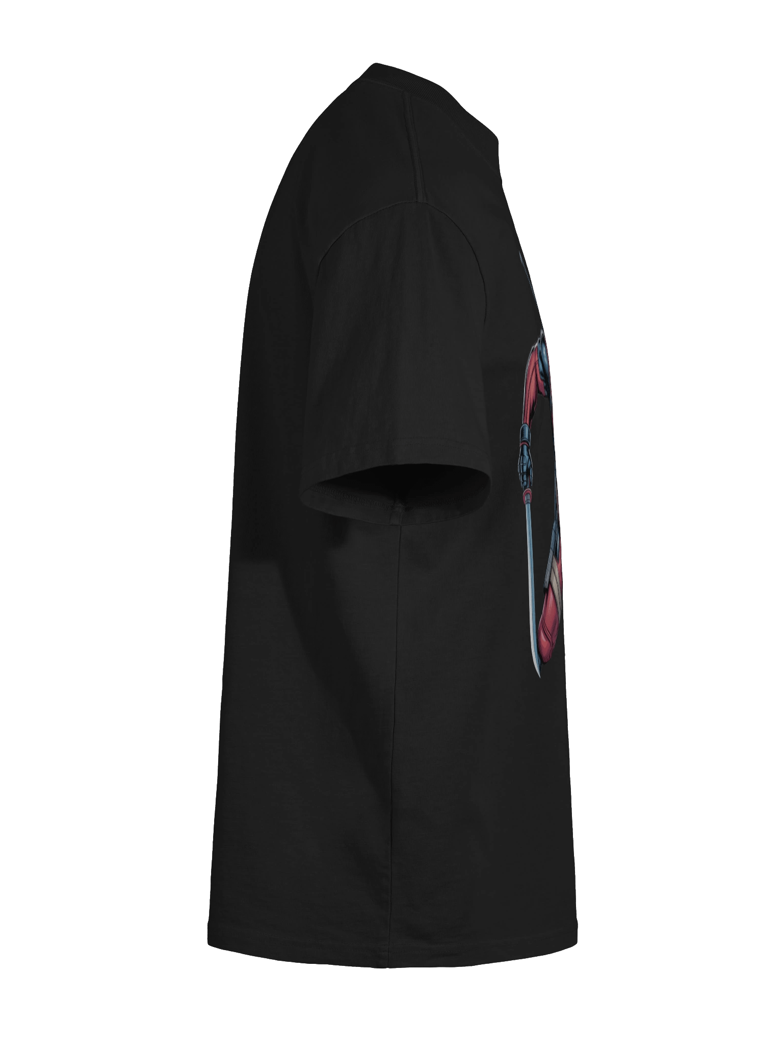 Deadpool Dual Blade Eclipse Oversized Faded T-Shirt product image (11)