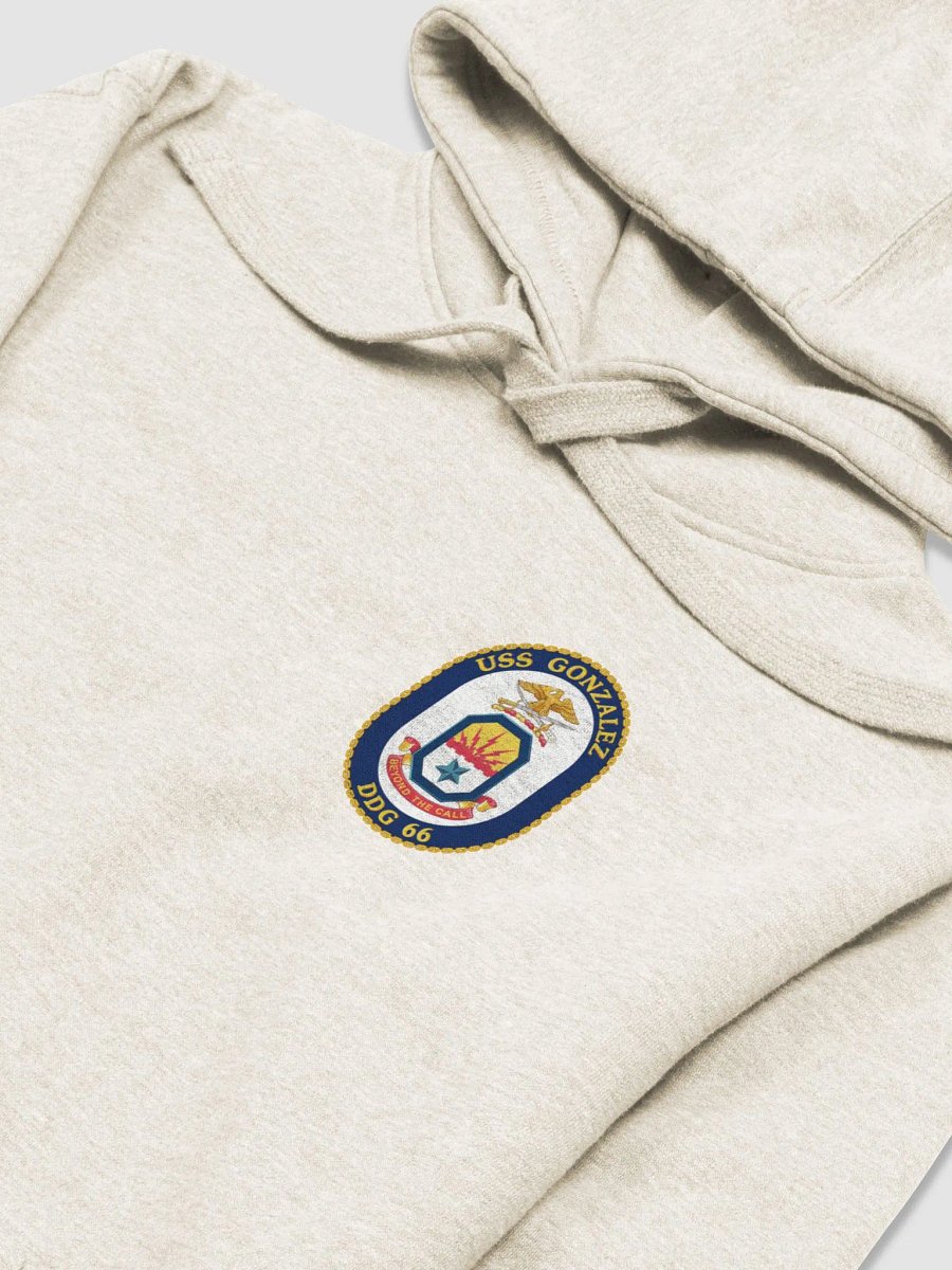 USS Gonzalez DDG 66: Hooded Sweatshirt product image (22)