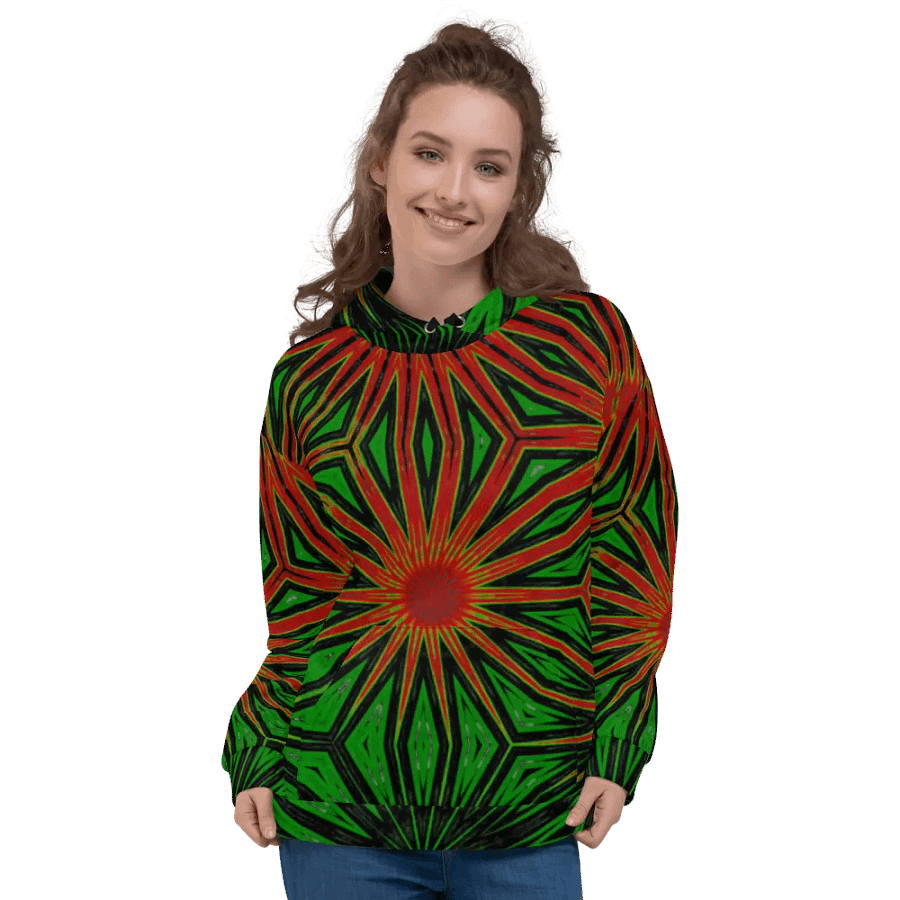 Abstract Modern Impressive Unisex Pull Over Hoodie product image (7)
