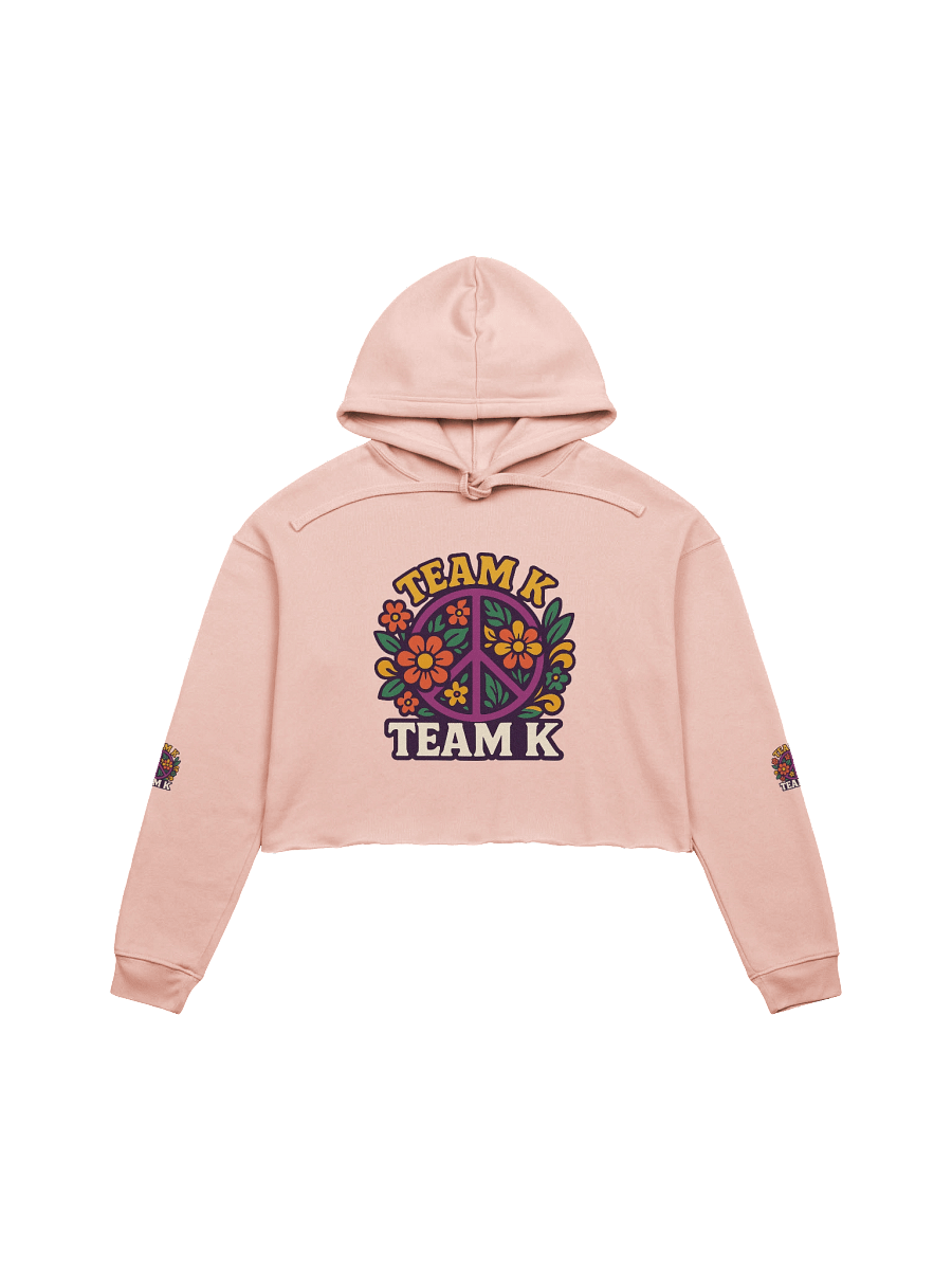 Team K 1960's Crop Hoodie product image (4)