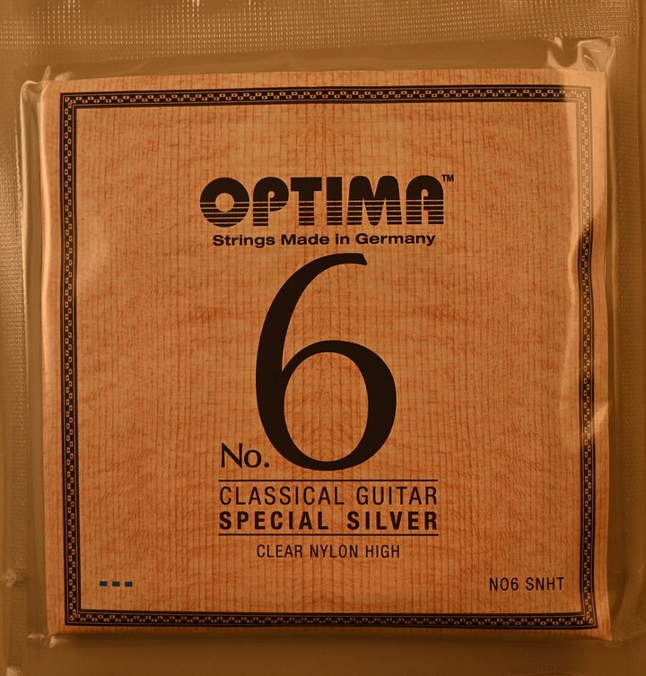No. 6 Classical Guitar Special Silver Nylon High product image (1)
