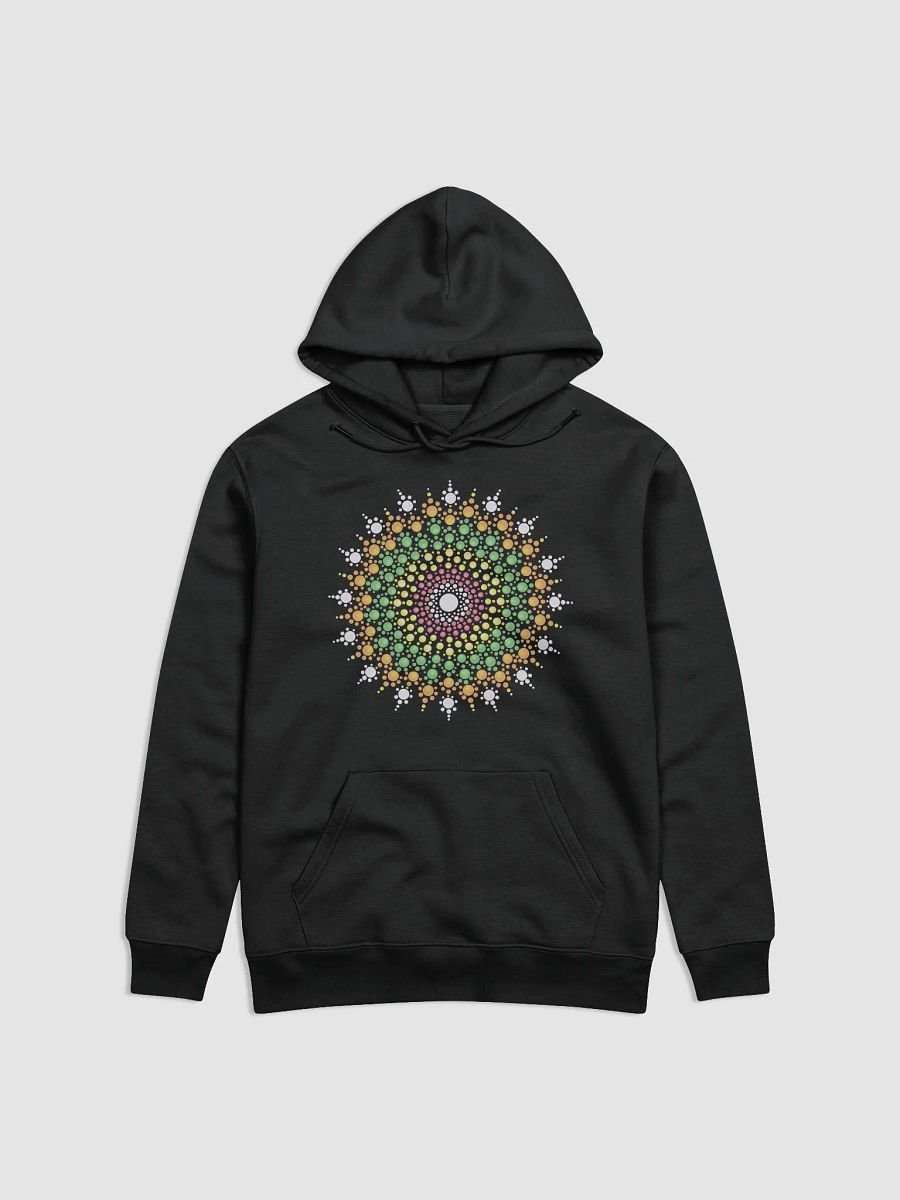 Pastel Dot Mandala Unisex Eco Hoodie product image (1)