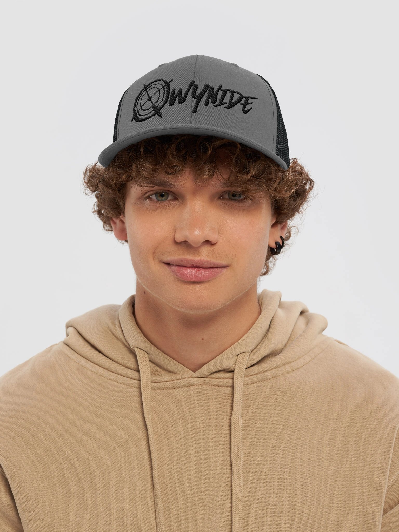 Represent Series Trucker Hat - Qwynide - BlkOut product image (18)
