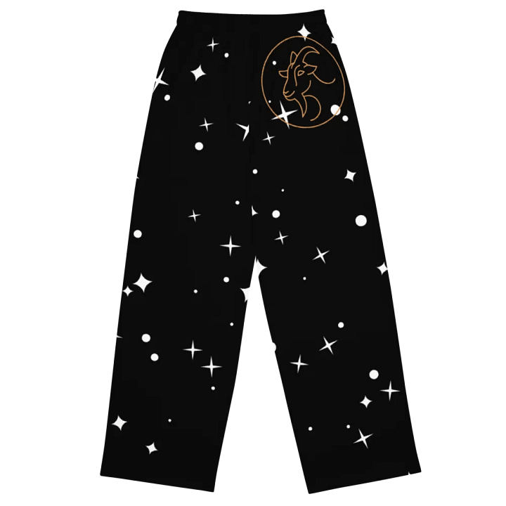 Starry Capricorn All-Over Wide-Leg Pants product image (2)