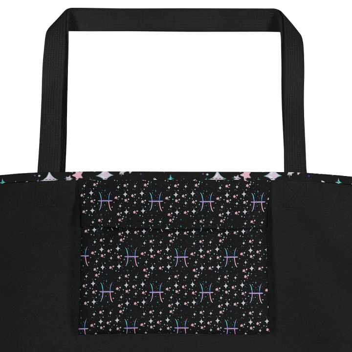 Pisces, Pastel Pisces Glyph, Tote product image (2)