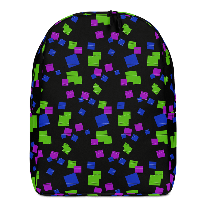 Dark Glitchy Backpack product image (1)