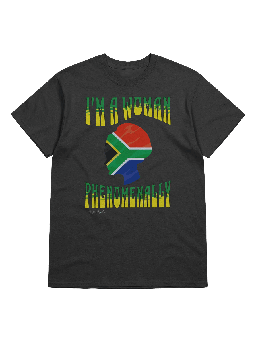 Phenomenal Woman South African Flag T-Shirt product image (1)