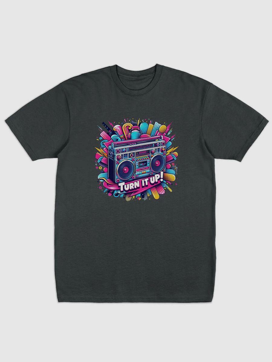 Retro Boombox Blast Men's Tee | AI Design oldschool product image (1)
