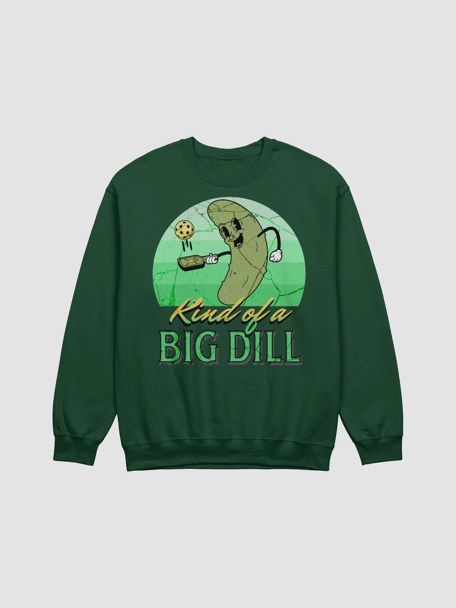 Kind Of A Big Dill Pickleball Crewneck Sweatshirt product image (7)