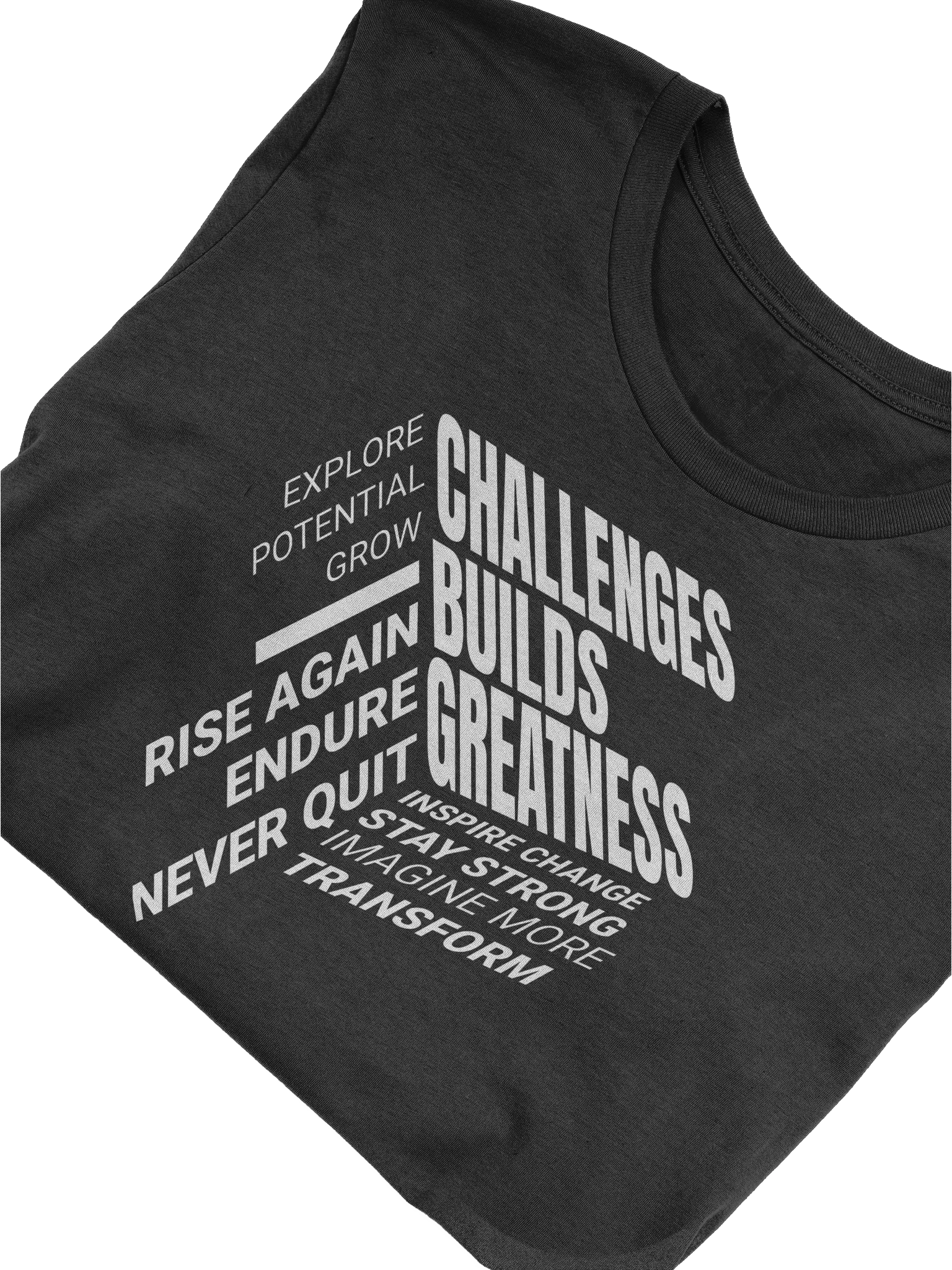 Motivational Typography Unisex Tee product image (6)