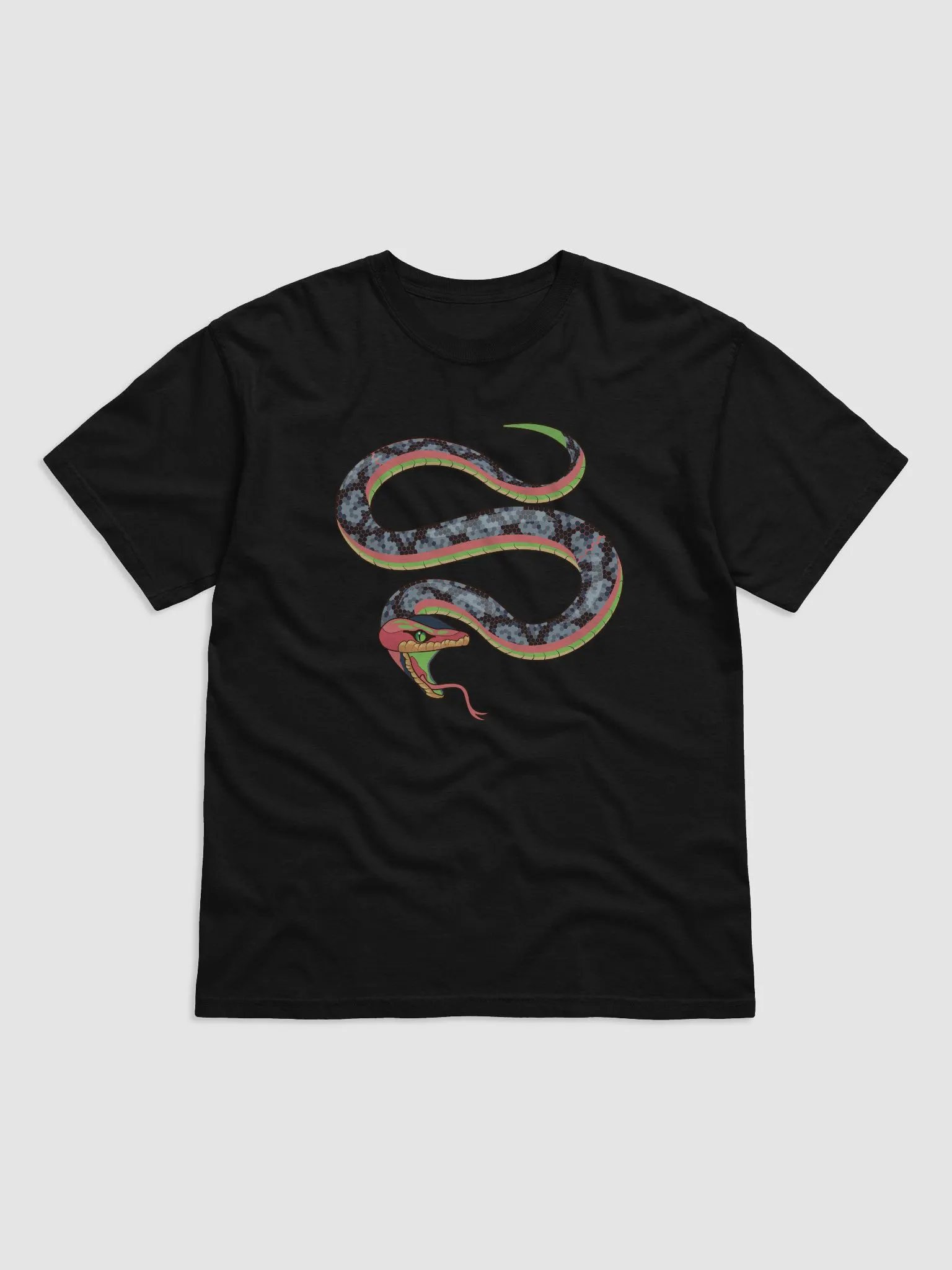 Vibrant Serpent Artwork T-Shirt product image (1)