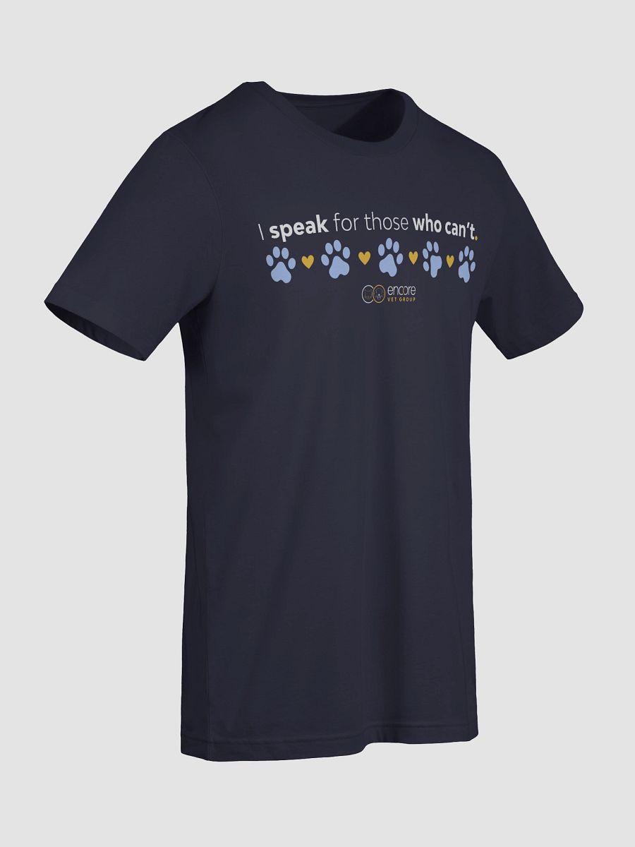 I Speak For Those Who Can't - Bella+Canvas T-Shirt product image (9)