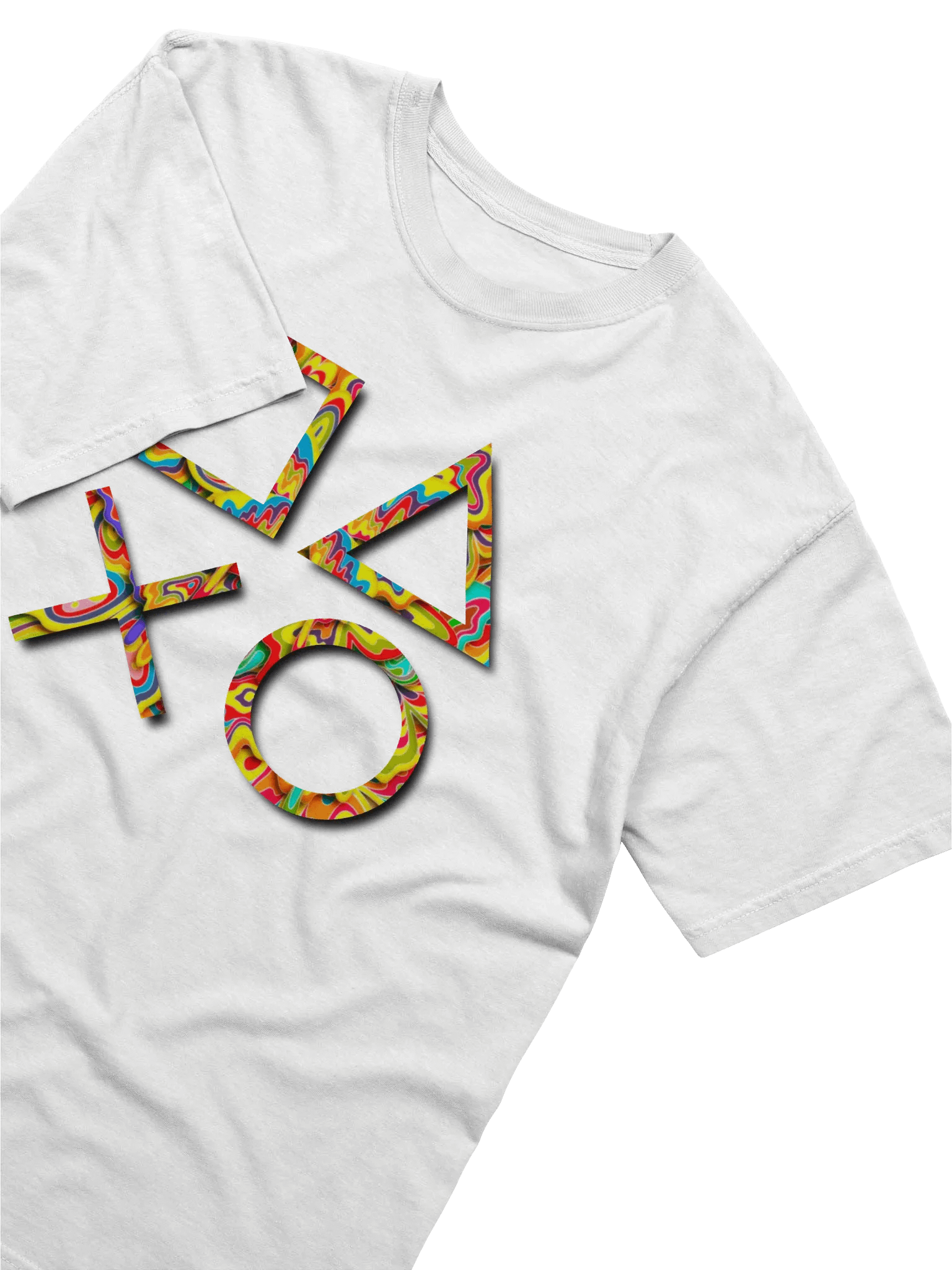 Playstation Drippy Symbols T-Shirt product image (2)