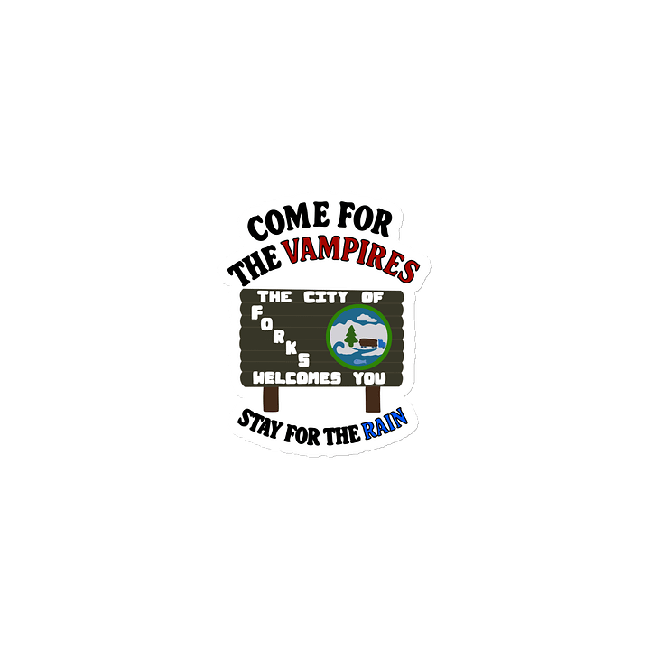 Forks Welcome Emblem Magnet Set product image (1)