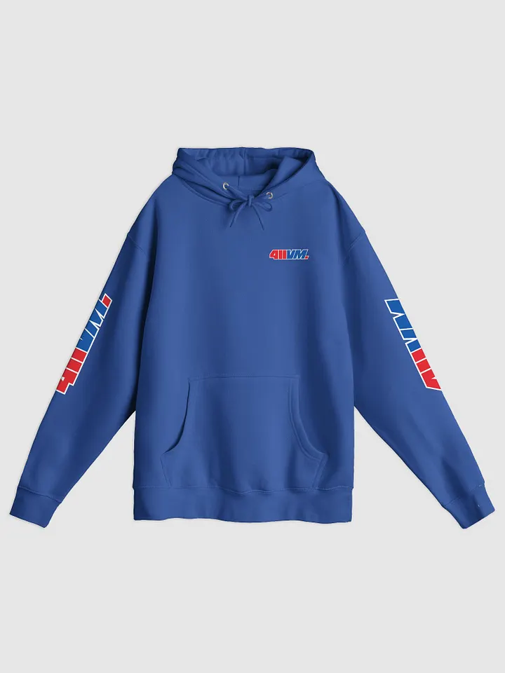 411VM Hoodie | Red/Blue Logo product image (1)
