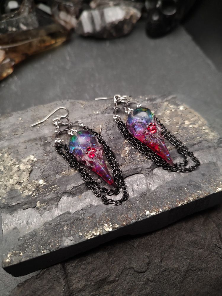 Earrings Epoxica - Nebula Crows product image (2)