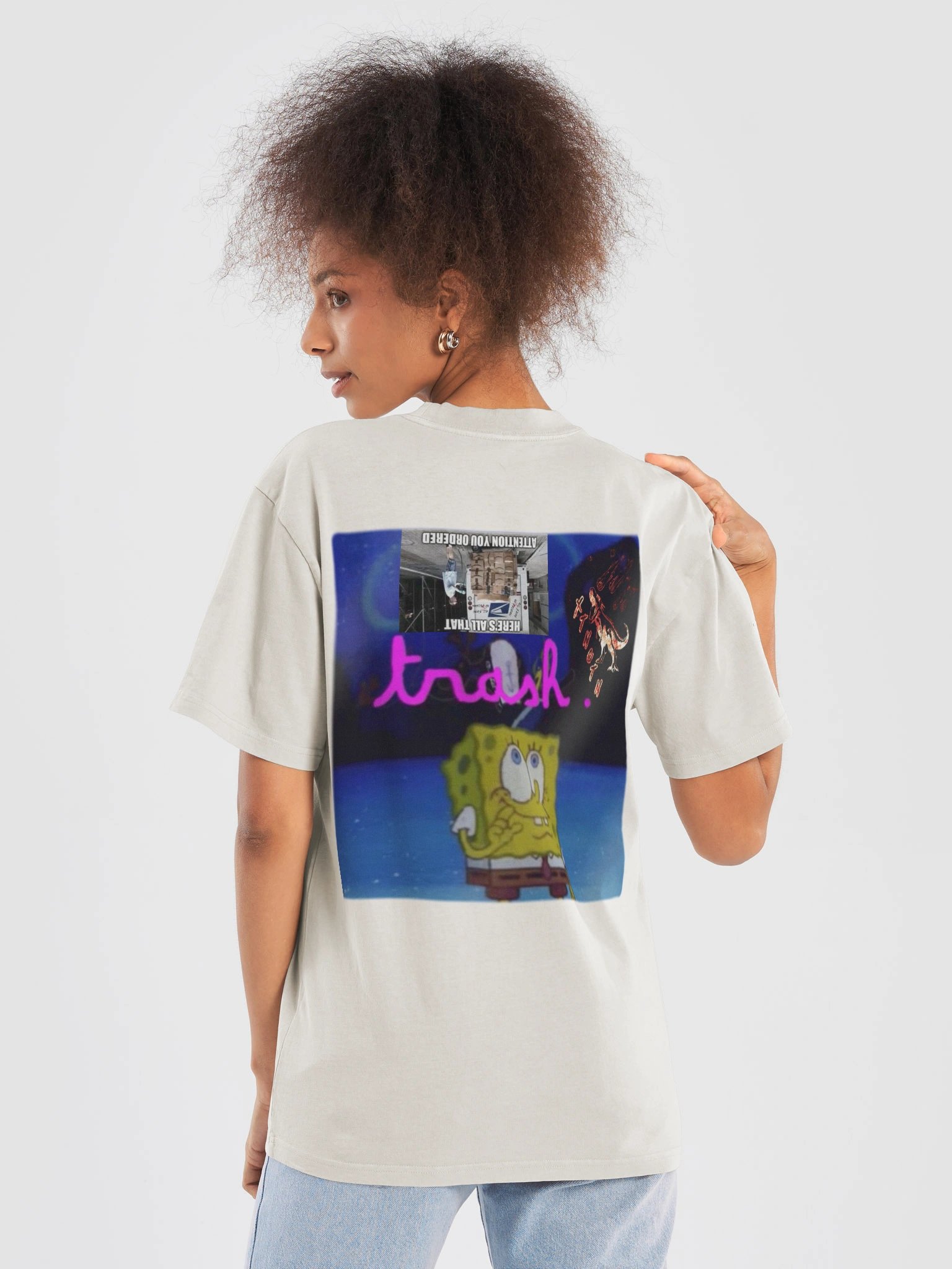 ice spice spongebob big guy tee shirt product image (6)